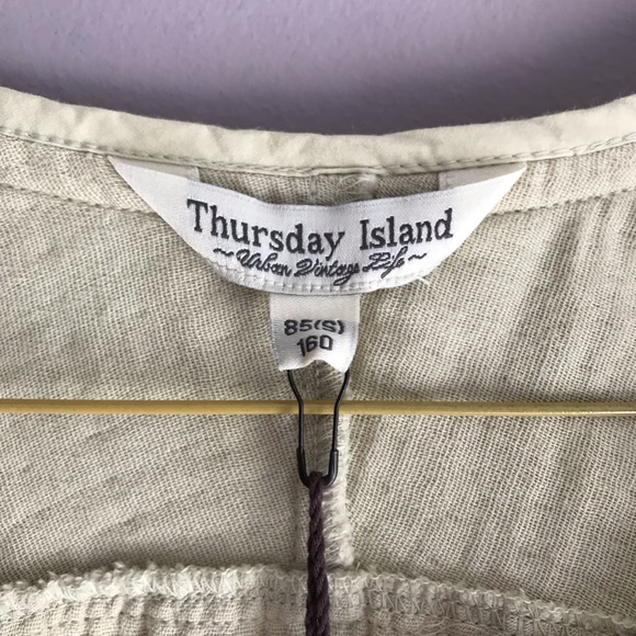 Off-White Linen Jacket - Picture 2 of 3